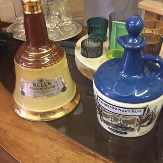 Bells ceramic decanter from ARD Heritage in Quarry Bank near Merry Hill Dudley West Midlands