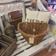 Old bicycle basket from ARD Heritage in Quarry Bank near Merry Hill Dudley West Midlands